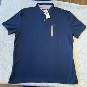 XL TOMMY HILFIGER NAVY BLUE POLO